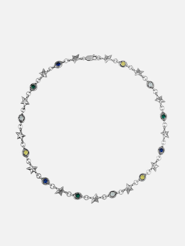 TWOJEYS, New Squadra Necklace - Silver, KOLYE, shopi go'da!