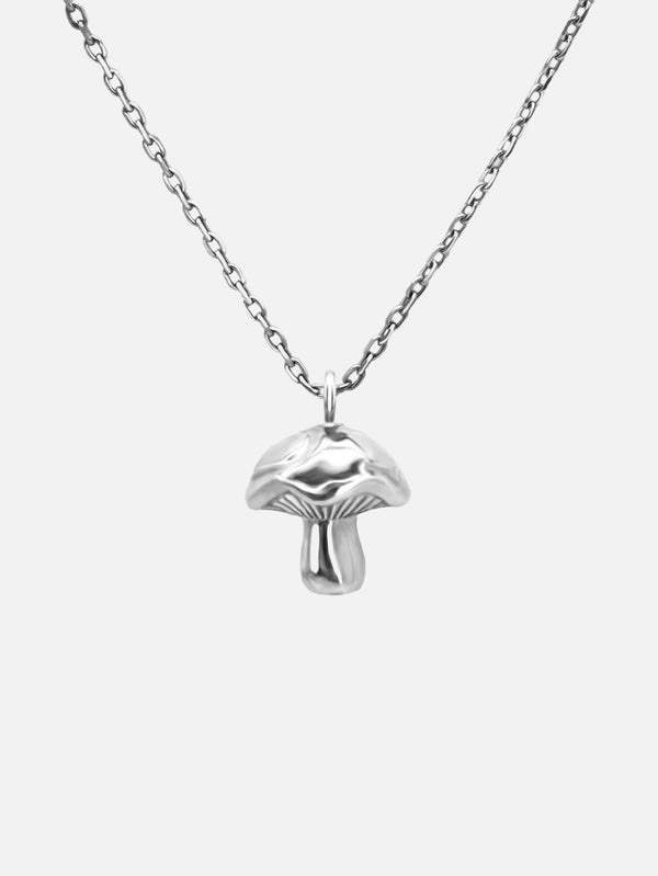 RAFTAF, Mushroom Necklace - Sterling Silver, KOLYE, shopi go'da!