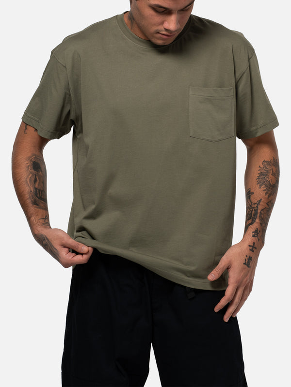 BETWEEN SIDES, Pocket Tee - Khaki, T-SHIRT, shopi go'da!