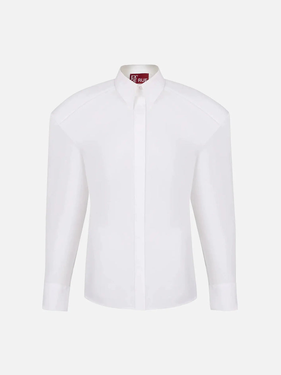 Padded Pleated Classic Shirt