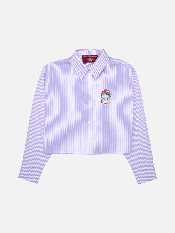 SOON TO BE ANNOUNCED, Palazzo Annunciata Crop Shirt, GÖMLEK, shopi go'da!