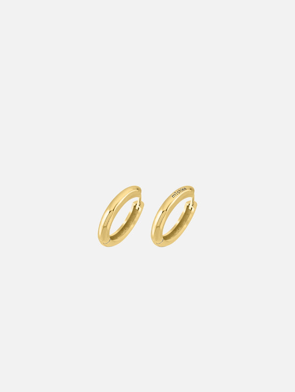 MISHKA, Perfect Circle Earring - Gold, KÜPE, shopi go'da!