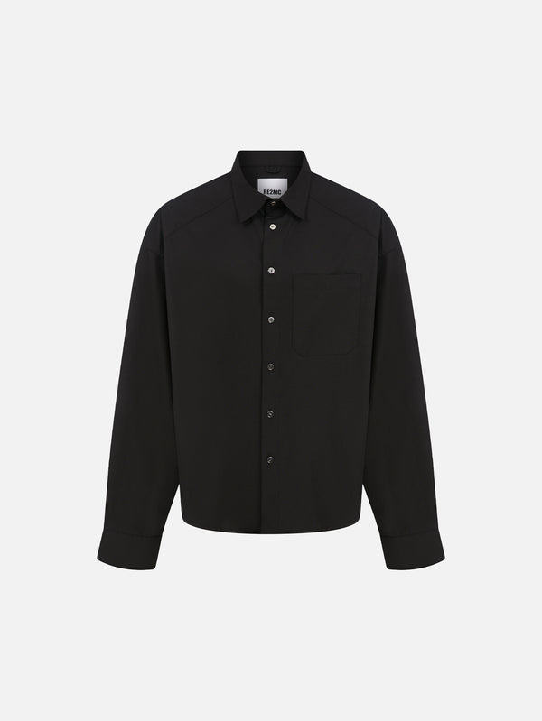 RE2MC, Uzun Kol Gömlek - Siyah, GÖMLEK, shopi go'da!