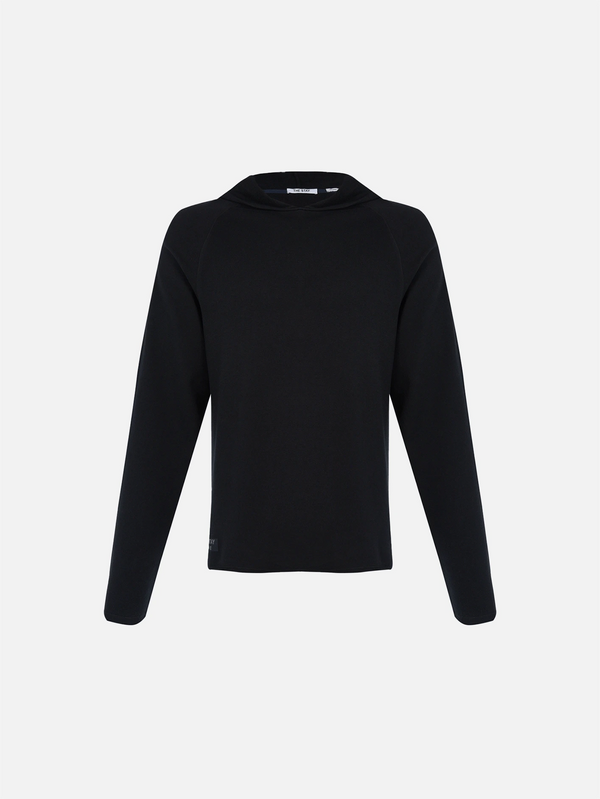 THE STAY LINE, Ras Kapüşonlu İnce Sweatshirt - Siyah, SWEATSHIRT, shopi go'da!