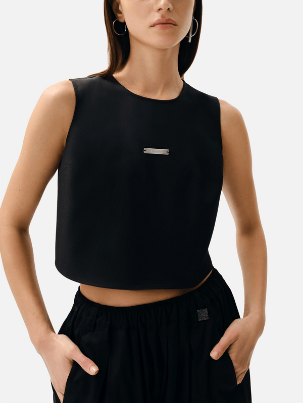 KNTLGY, Masculine Ever Top - Black, BLUZ, shopi go'da!