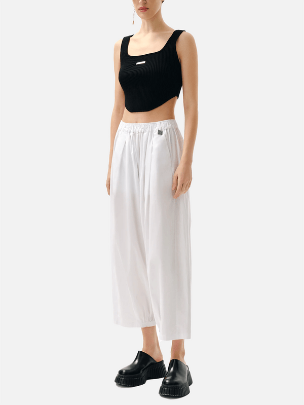 KNTLGY, 4 pm White Pants, PANTOLON, shopi go'da!