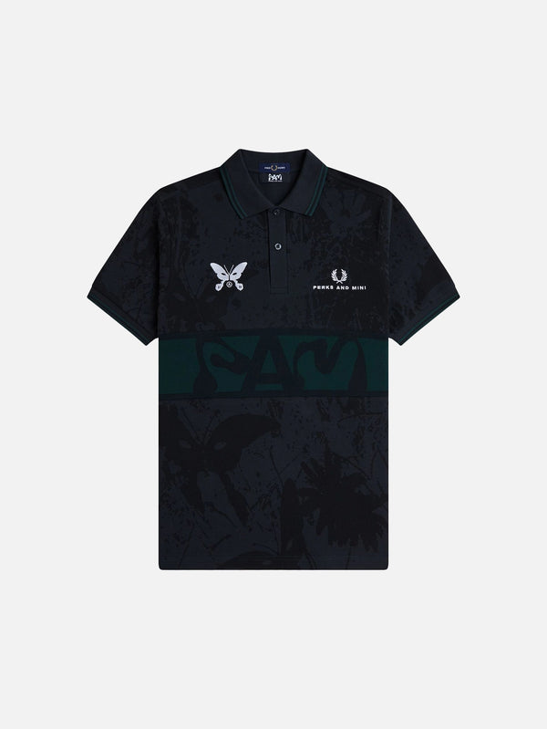 FRED PERRY, P.A.M. Fred Perry Shirt - Black, T-SHIRT, shopi go'da!