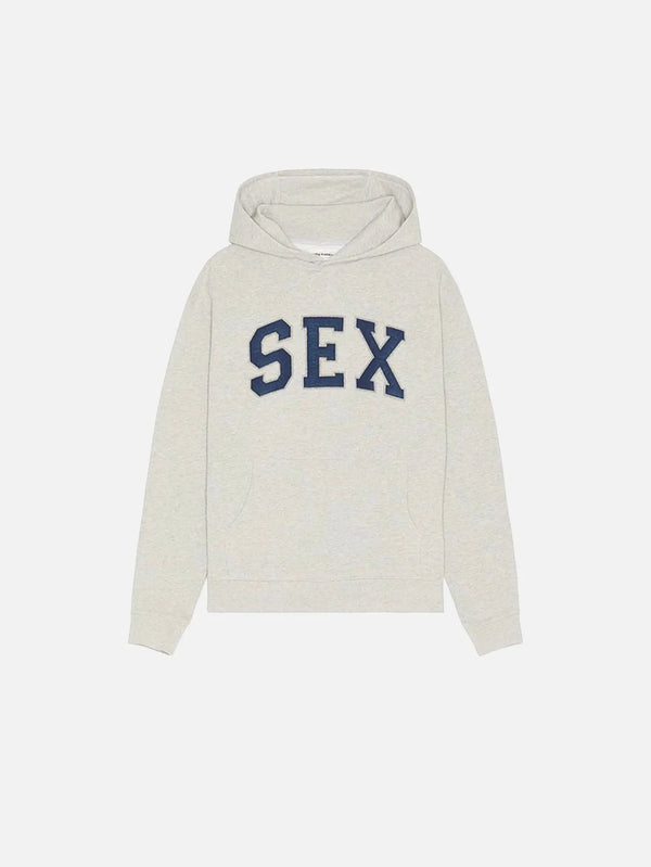 CARNE BOLLENTE Sex Hoodie - Melange Grey - Kategorize edilmemiş SWEATSHIRT