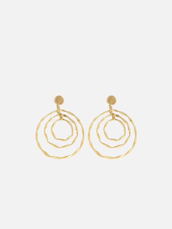 MIOD, Sombe Earrings - Gold, KÜPE, shopi go'da!