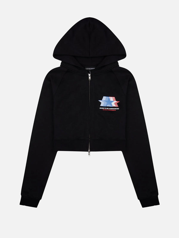 SOON TO BE ANNOUNCED, Starlit Baby Zip Hoodie - Black, HIRKA, shopi go'da!