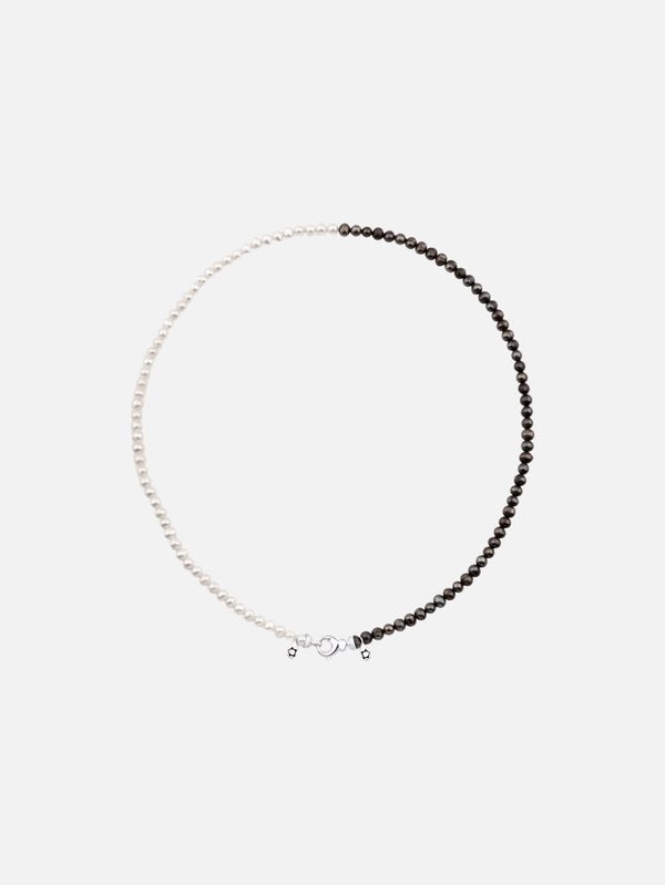 LUNA MERDIN, Sümer Siyah & Beyaz İnci Kolye, KOLYE, shopi go'da!