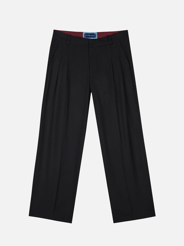 Switch-Pockets Trousers - Black