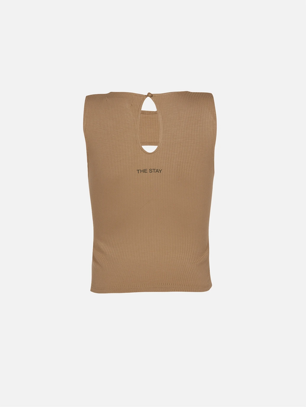 THE STAY LINE, Tammy Kesik Detaylı Atlet Üst - Bej, ATLET, shopi go'da!