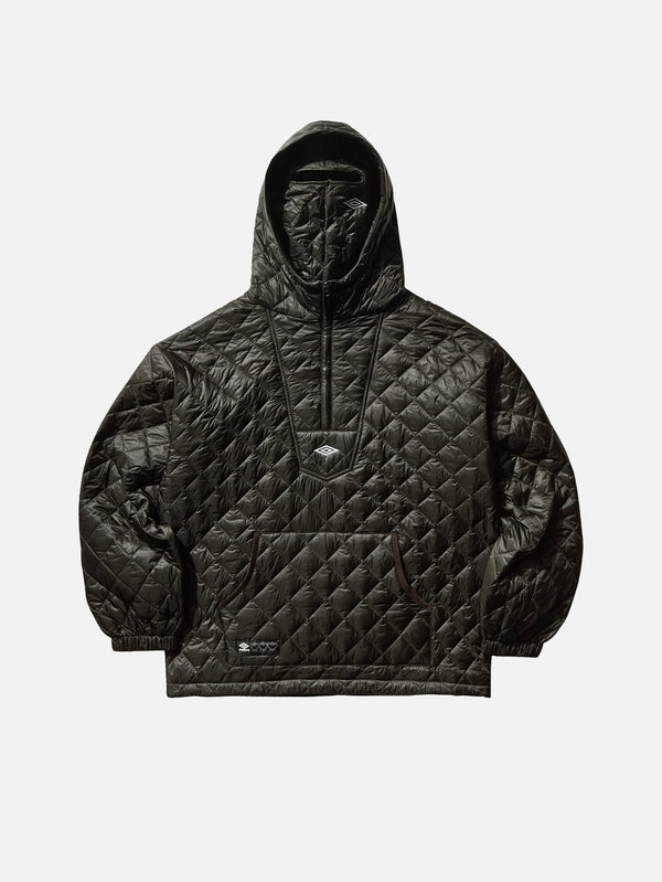 Masked Diamond Anorak - Dark Olive