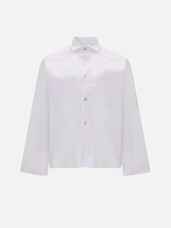 COME AS YOU ARE, Uzak Doğu Koton Gömlek - Beyaz, GÖMLEK, shopi go'da!