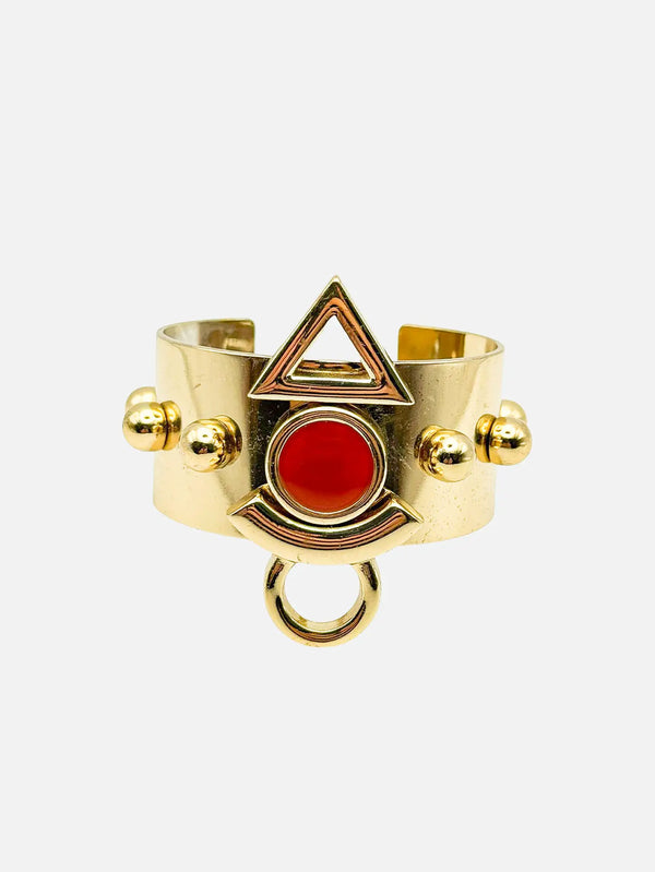 NES VINTAGE Vintage Geometrik Cuff Bilezik - BİLEKLİK
