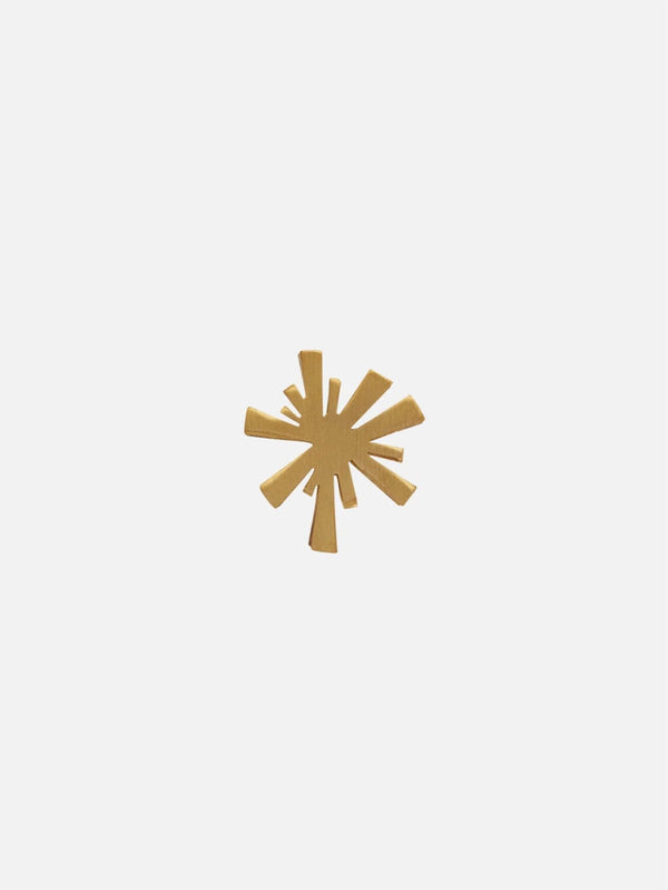 ZEWORKS, Outer Worlds Bang Brooch - Gold, BROŞ, shopi go'da!