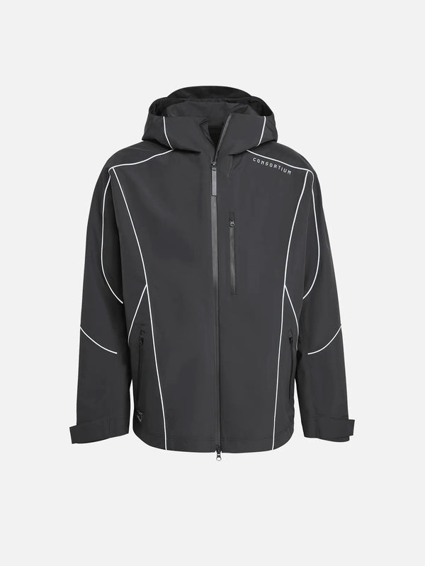 ADIDAS CONSORTIUM Consortium Shell Jacket - Black - Uncategorized CEKET