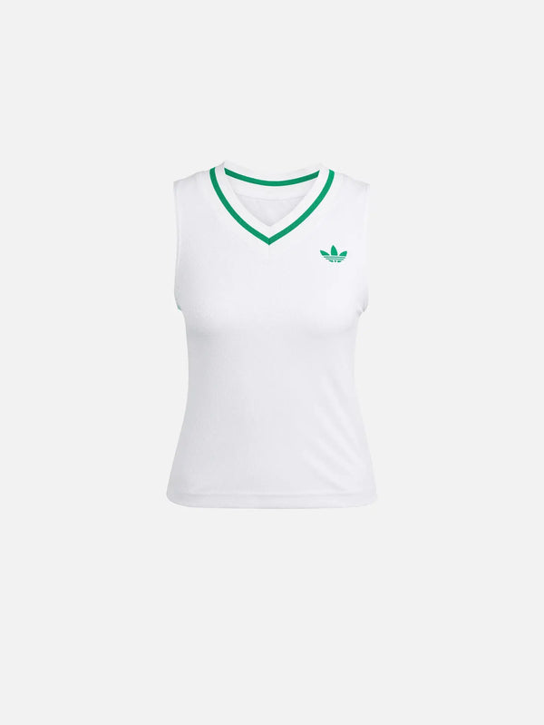 ADIDAS ORIGINALS Tennis Pro Climacool Tank Top - White - Tank Tops ATLET