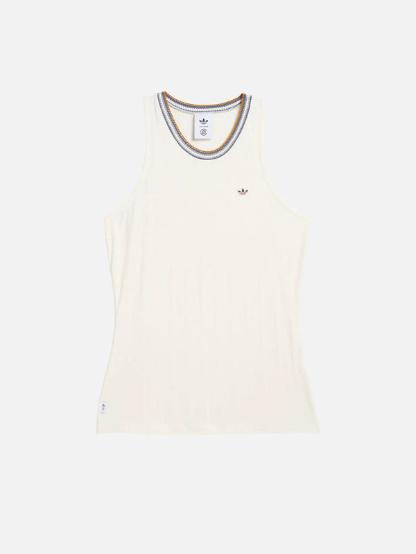 ADIDAS ORIGINALS CLOT x adidas Originals Knit Tank Top - Crew White - T-Shirts ATLET
