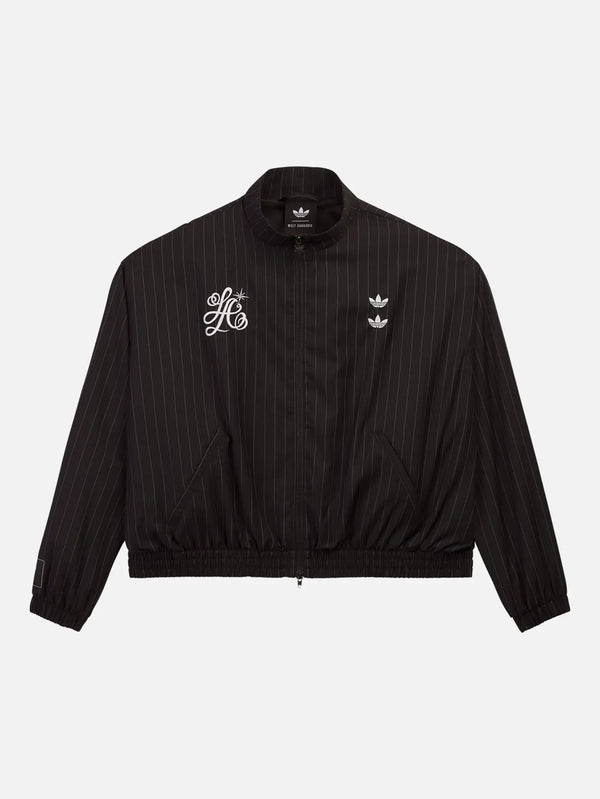 ADIDAS ORIGINALS Willy Chavarria x adidas Pinstripe Jacket - Black - Coats & Jackets CEKET