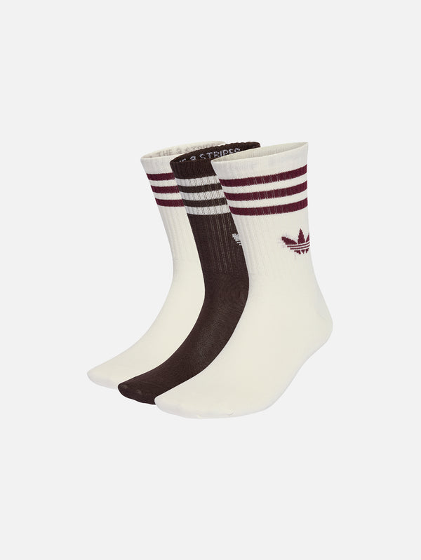 ADIDAS ORIGINALS - ÇORAP - 3S Crew Socks 3Pack