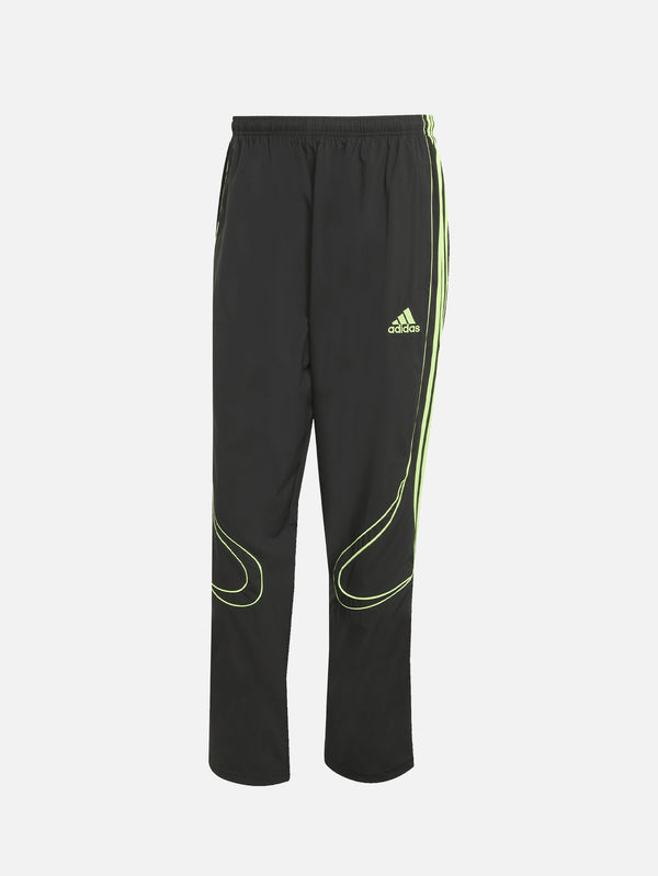 ADIDAS ORIGINALS - EŞOFMAN ALTI - Teamgeist Adicolor Track Pant - Black/Signal Green - shopi go'da!.
