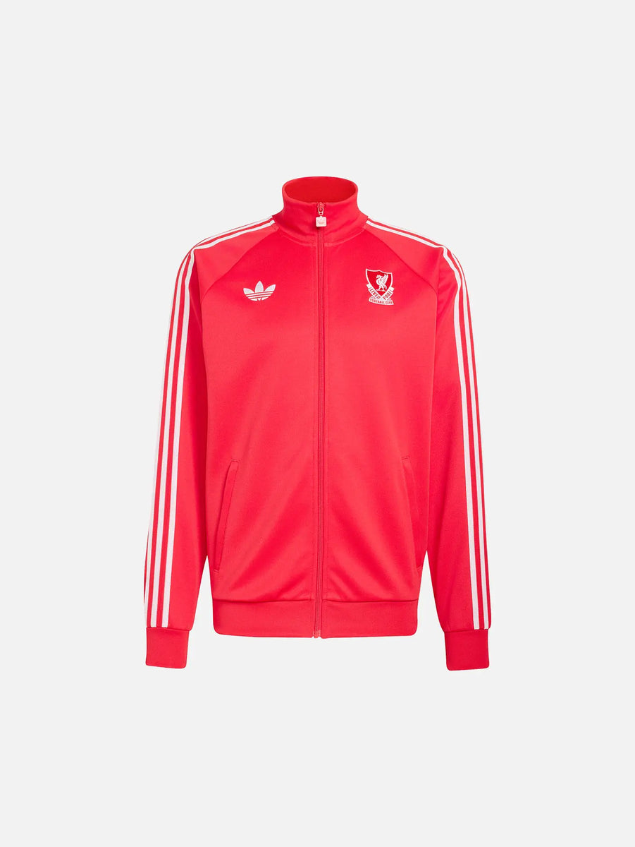 ADIDAS ORIGINALS Liverpool FC Originals Track Top - Pure Ruby