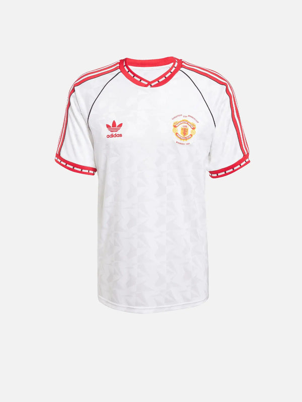 ADIDAS ORIGINALS Manchester United 1991 Away Jersey - White - Jerseys FORMA