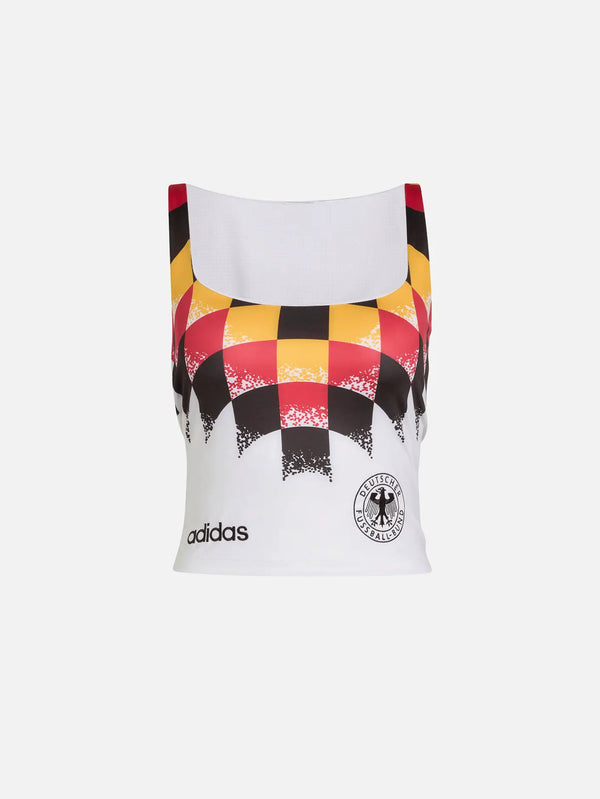 ADIDAS ORIGINALS Germany Reconstructed Bringback Jersey - White - Activewear Tops FORMA
