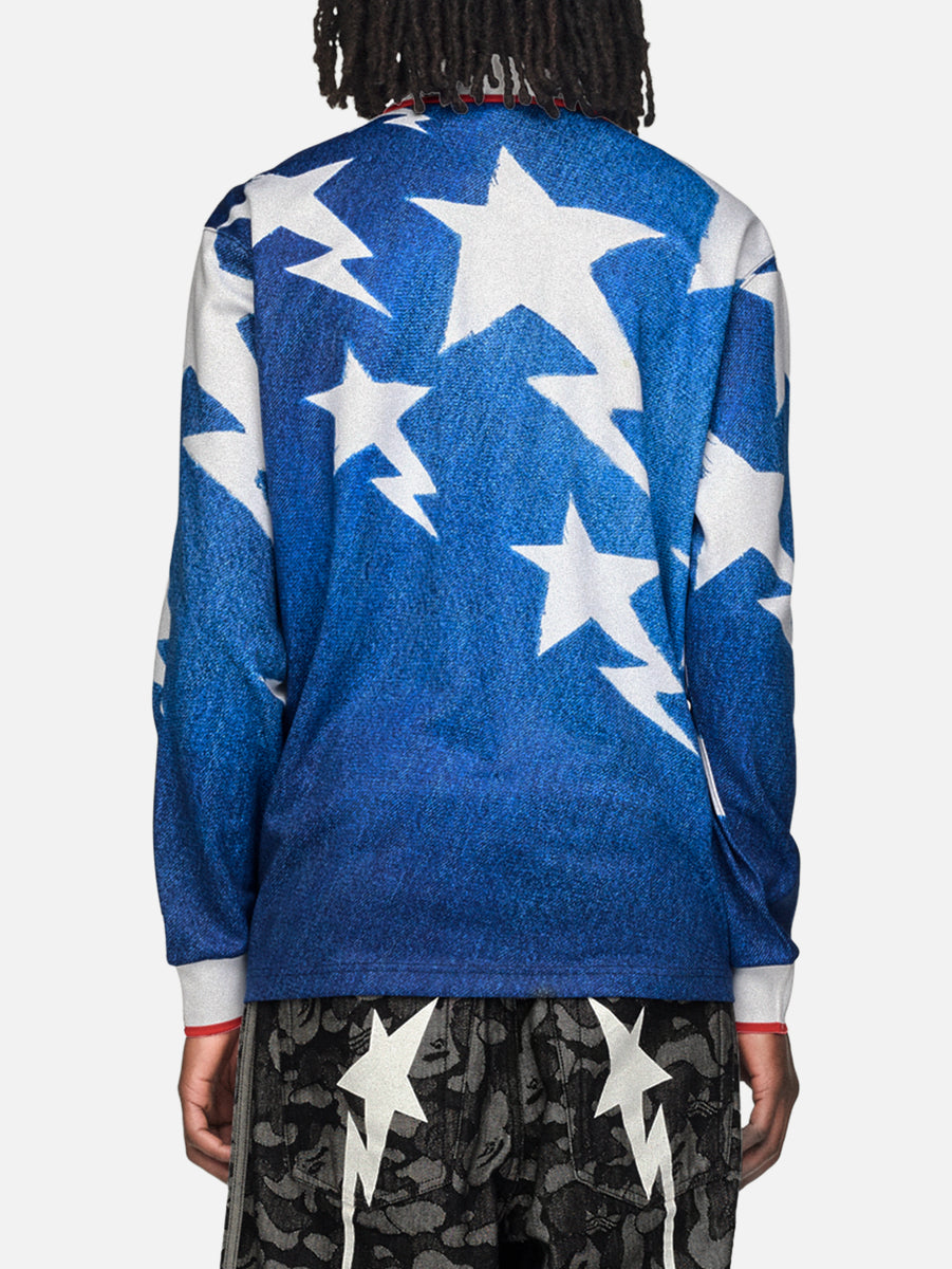 ADIDAS ORIGINALS BAPE x adidas LSL Star Jersey 