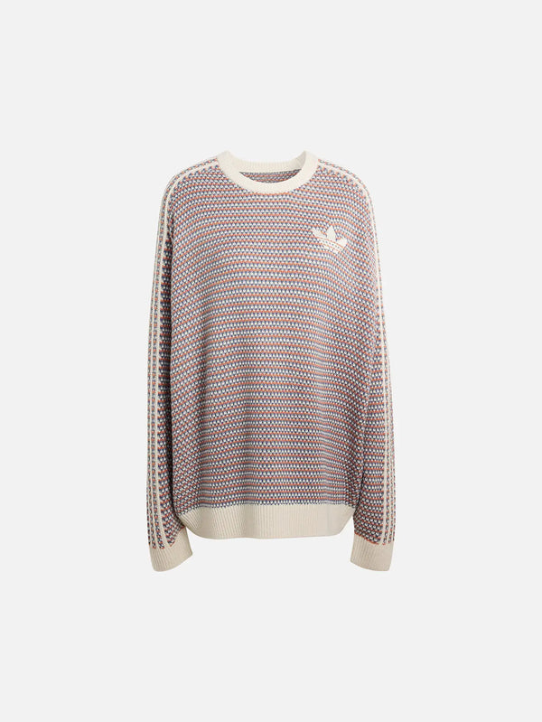 ADIDAS ORIGINALS Knit Sweater - Bliss/Grey Three - Sweaters KAZAK