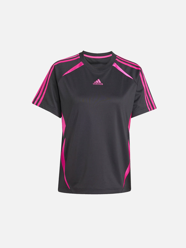 ADIDAS ORIGINALS - T-SHIRT - Adicolor Teamgeist Loose Tee - Black/Semi Lucid Fuchsia - shopi go'da!.