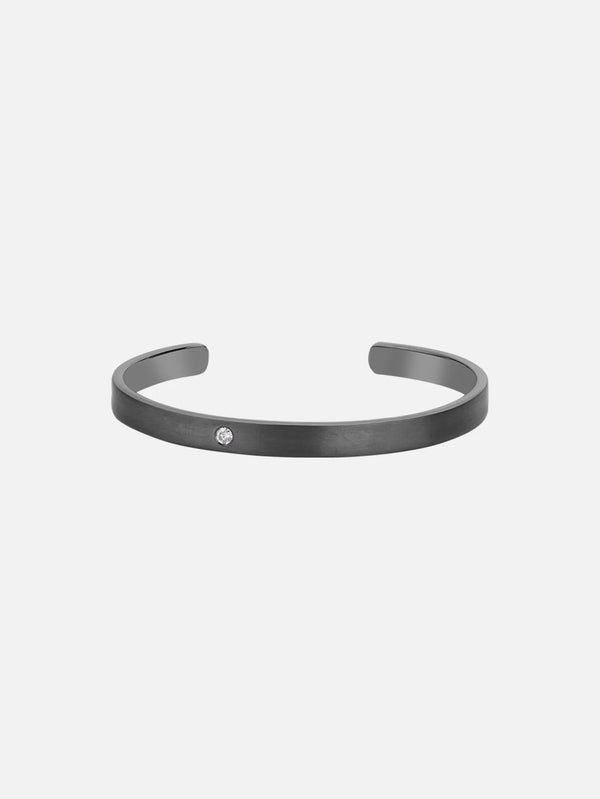 ALEYNACEBECIJEWELRY Simple Black Diamond Bracelet - Uncategorized BİLEKLİK