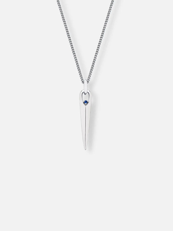 ALEYNACEBECIJEWELRY Spire Sapphire Necklace - Uncategorized KOLYE