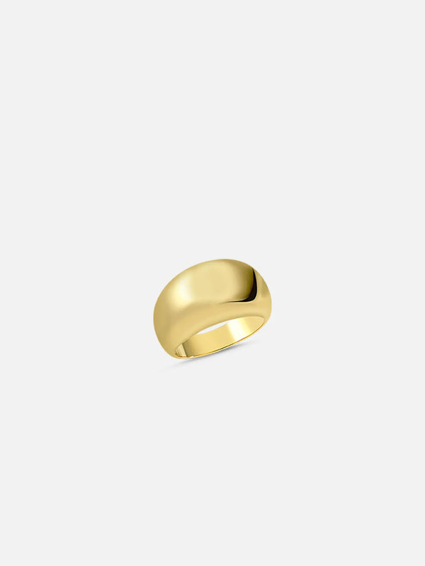 ALEYNACEBECIJEWELRY Bold Gold Ring - Uncategorized YÜZÜK