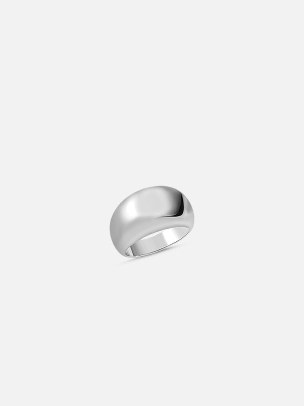 ALEYNACEBECIJEWELRY - YÜZÜK - Bold Silver Ring - shopi go'da!.