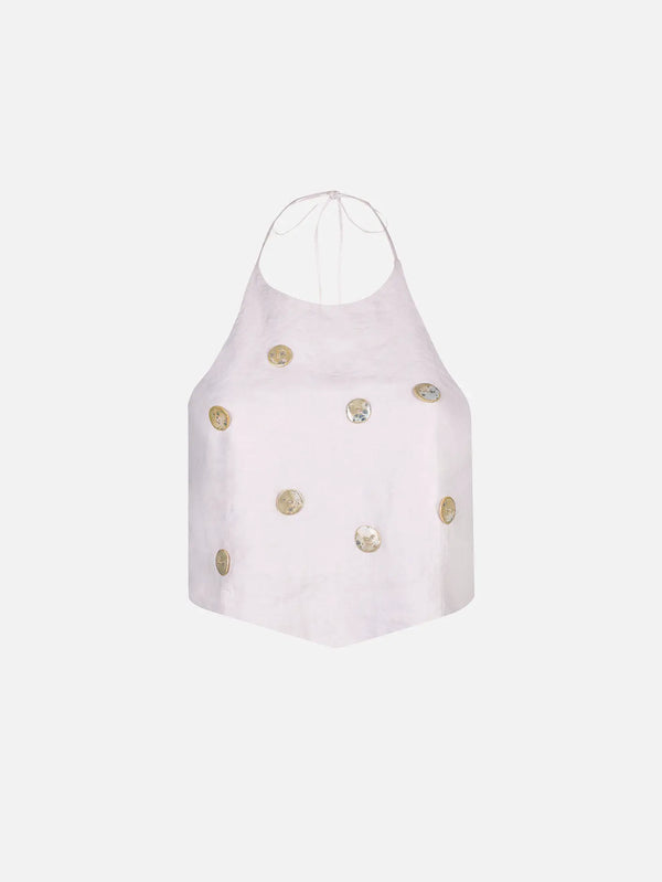 ANEMOIA Lea Top - Light Grey - Uncategorized ATLET