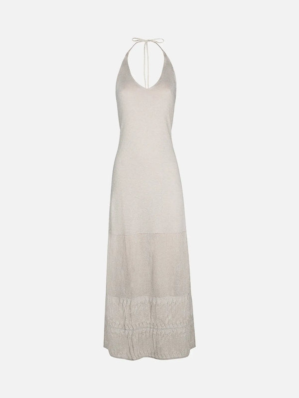 ANEMOIA Miroir Knit Dress - Silver - Uncategorized ELBİSE