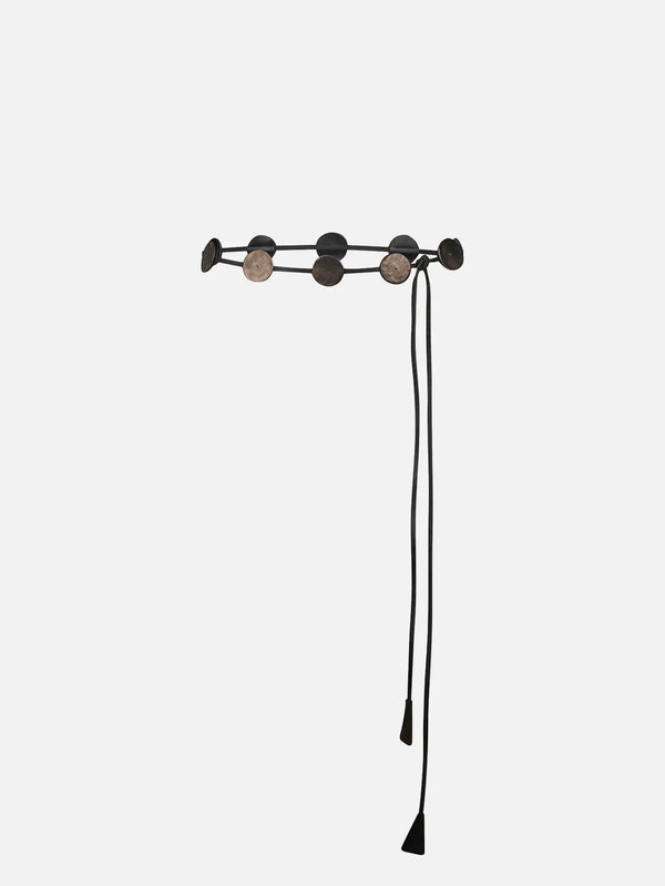 ANEMOIA Button Belt - Black/Brown - Uncategorized KEMER