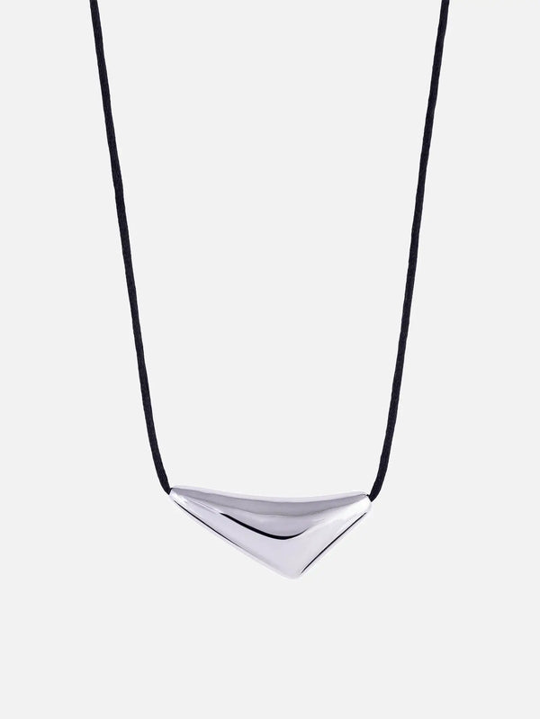 ATELIER ZIGGY Muska Pendant-Black Satin/Shiny - Necklaces KOLYE