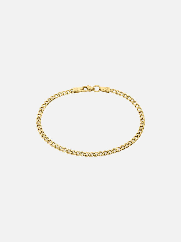 ATOLYEWOLF Curb Bracelet in Gold - Bracelets BİLEKLİK