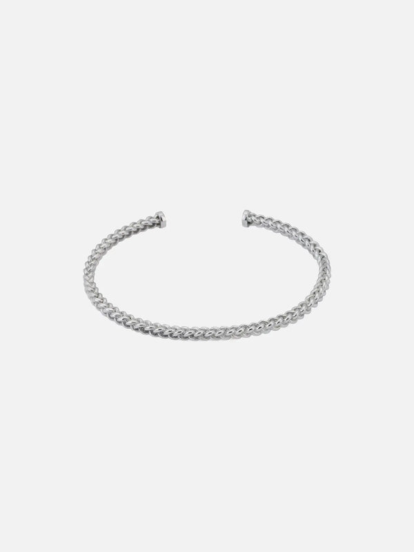 ATOLYEWOLF Mesh Bangle in Silver - Bracelets BİLEKLİK