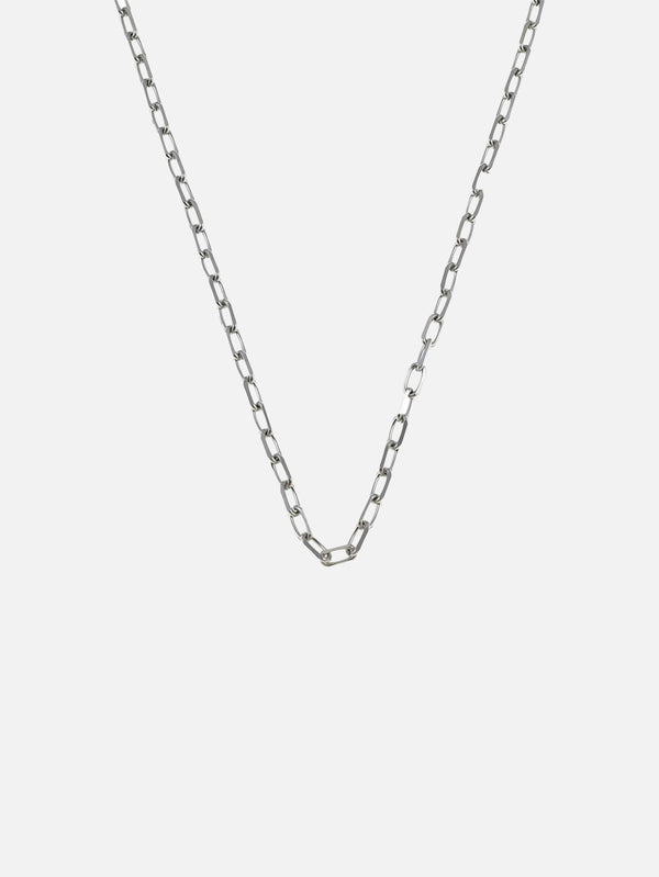 ATOLYEWOLF - KOLYE - Forsa Chain Necklace in Silver - shopi go'da!.