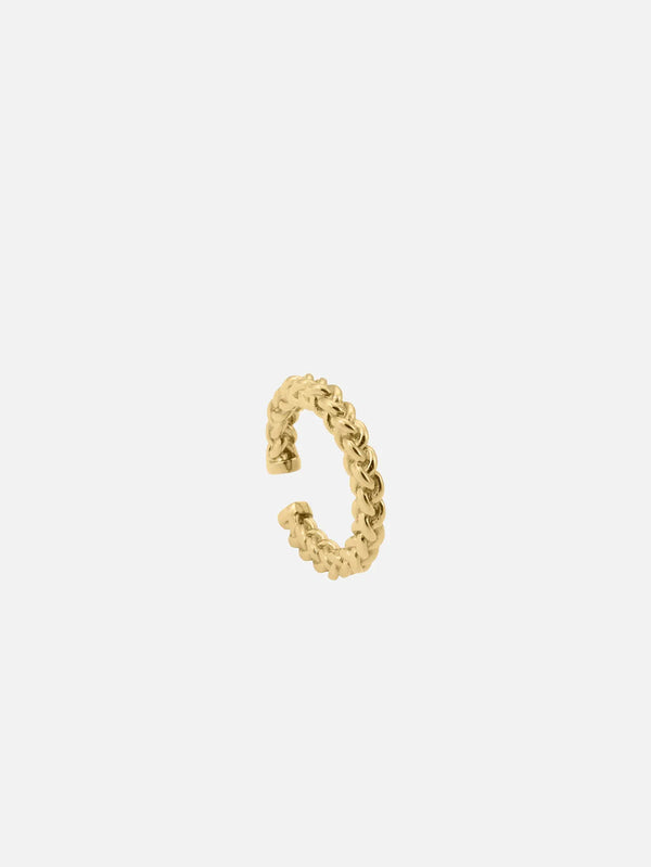 ATOLYEWOLF Mesh Ring in Gold - Earrings YÜZÜK