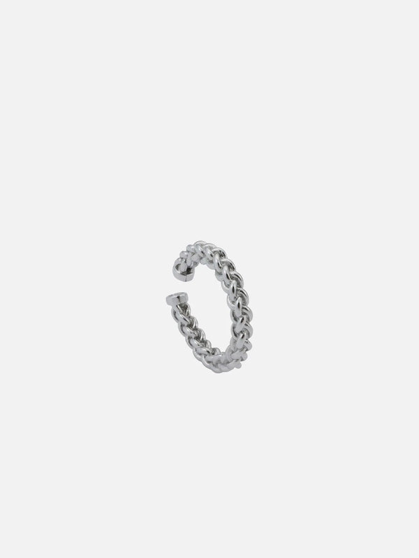 ATOLYEWOLF Mesh Ring in Silver - Earrings YÜZÜK