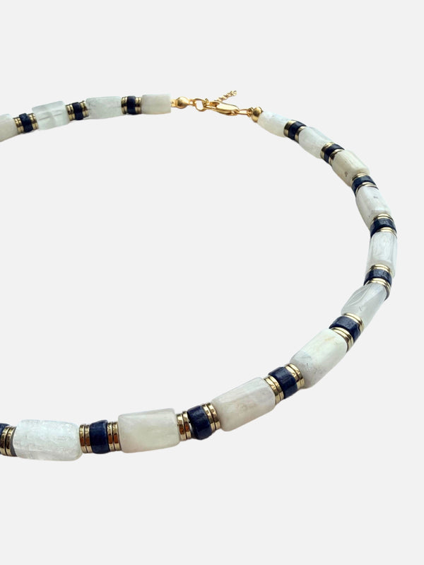 Aura Aytaşı ve Lapis Taşlı Kolye