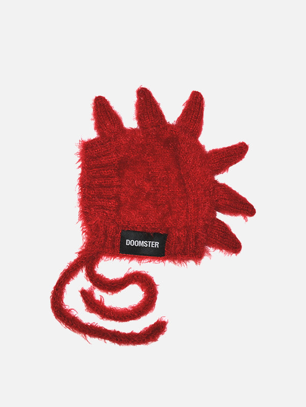 DOOMSTER, Doomster Mohawk Helmet - Red, BERE, shopi go'da!