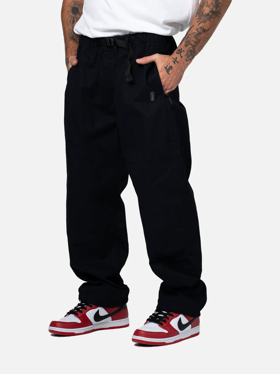 BETWEEN SIDES Double Knee Pant - Black B23221-10 - Hızlı Teslimat