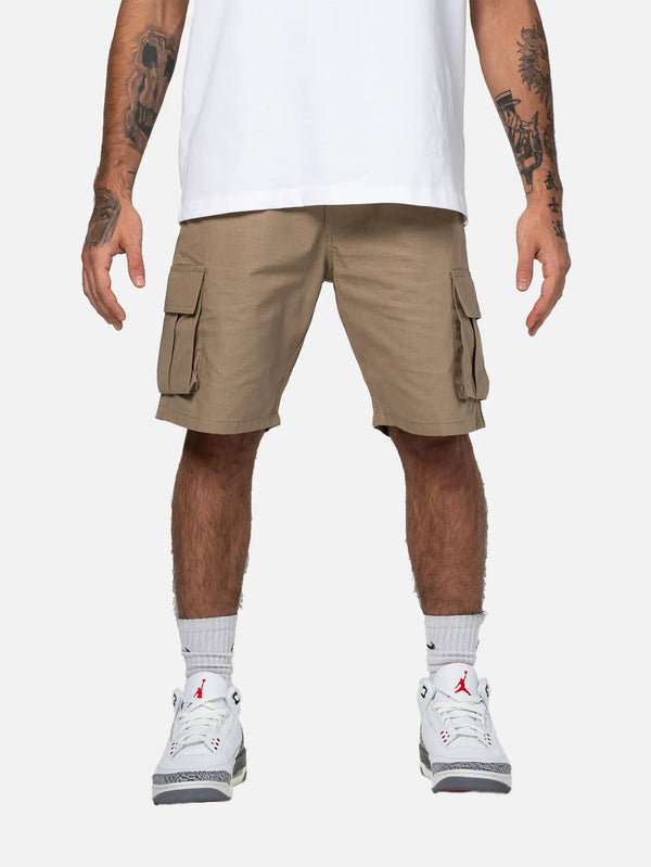 BETWEEN SIDES Cargo Short - Sand - Cargo Shorts ŞORT